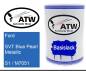 Preview: Ford, SVT Blue Pearl Metallic, S1 / M7051: 500ml Lackdose, von ATW Autoteile West.